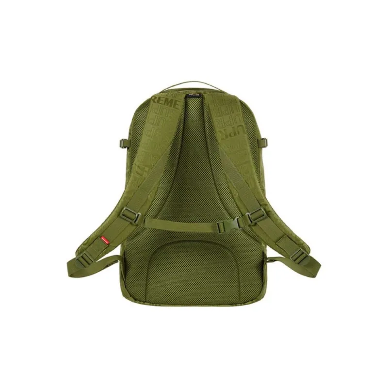 Supreme SS19 Nylon Backpack Regular Unisex Olive Green-3