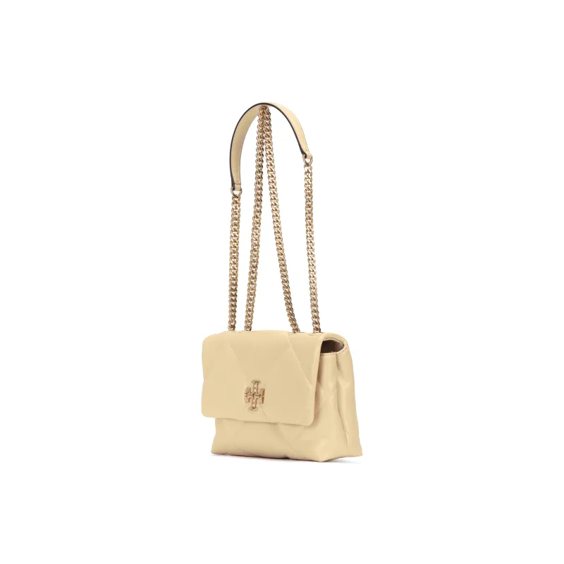 TORY BURCH Kira Nappa Leather Portable Crossbody Bag, Shoulder Bag Small Size Women's Vanilla-1