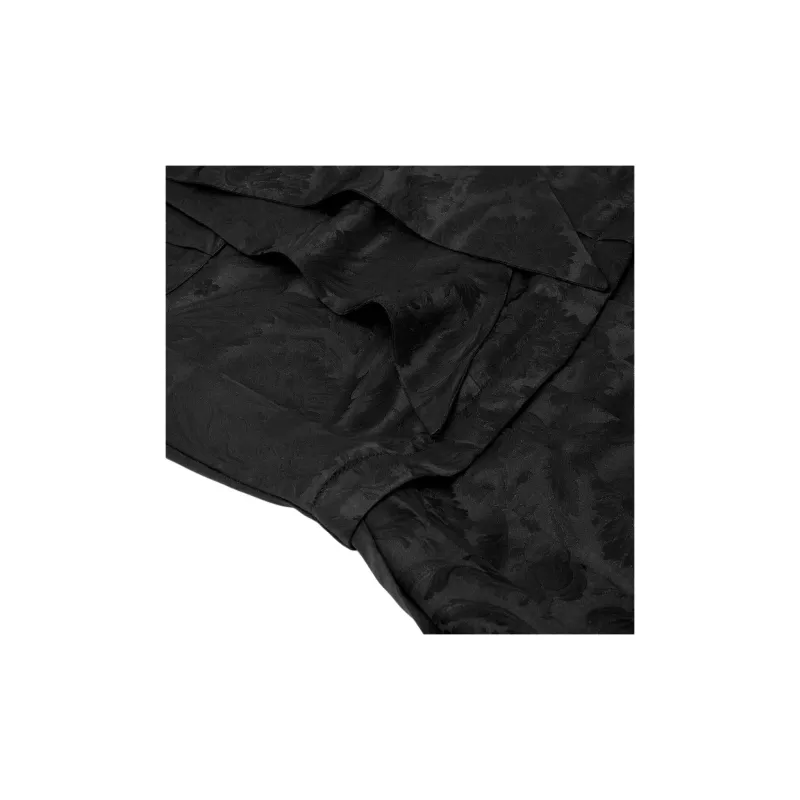 VERSACE Barocco Lavalli�re Pleated Mini Dress-4