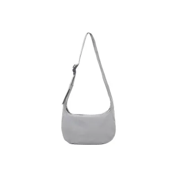 COS Polyester Saddle Bag, Shoulder Bag, Crossbody Bag Regular Men's Silver