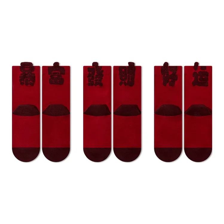 Moremoli Mid Calf Socks Women's 3 Pack-8