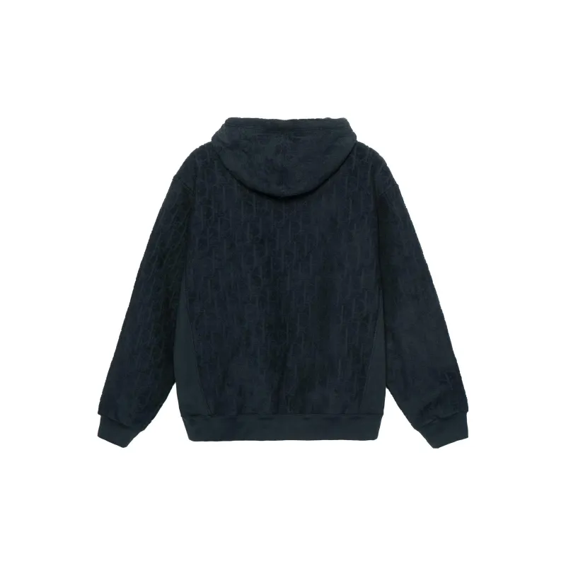 DIOR Quarterly New Products Sweatshirts Men Navy-1