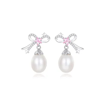 SHENGYALUO 925 Sterling Silver Earrings Women's