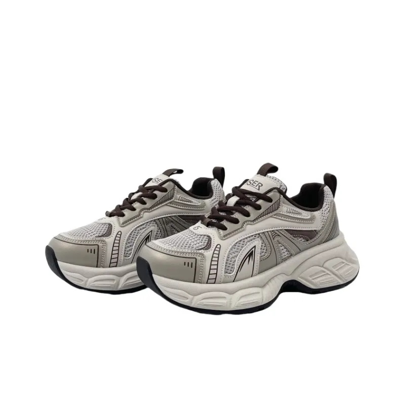KAISER Height Increasing Low Top Chunky Sneakers Women's-8