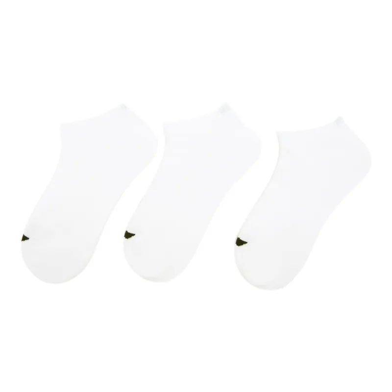 LiNing Sports Life Collection Ankle Socks Unisex 3 Pack White-1