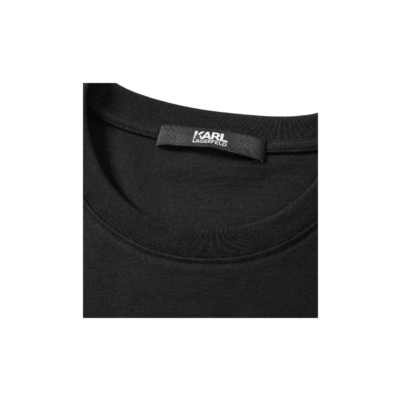 KARL LAGERFELD FW24 T Shirt Men's Black-2