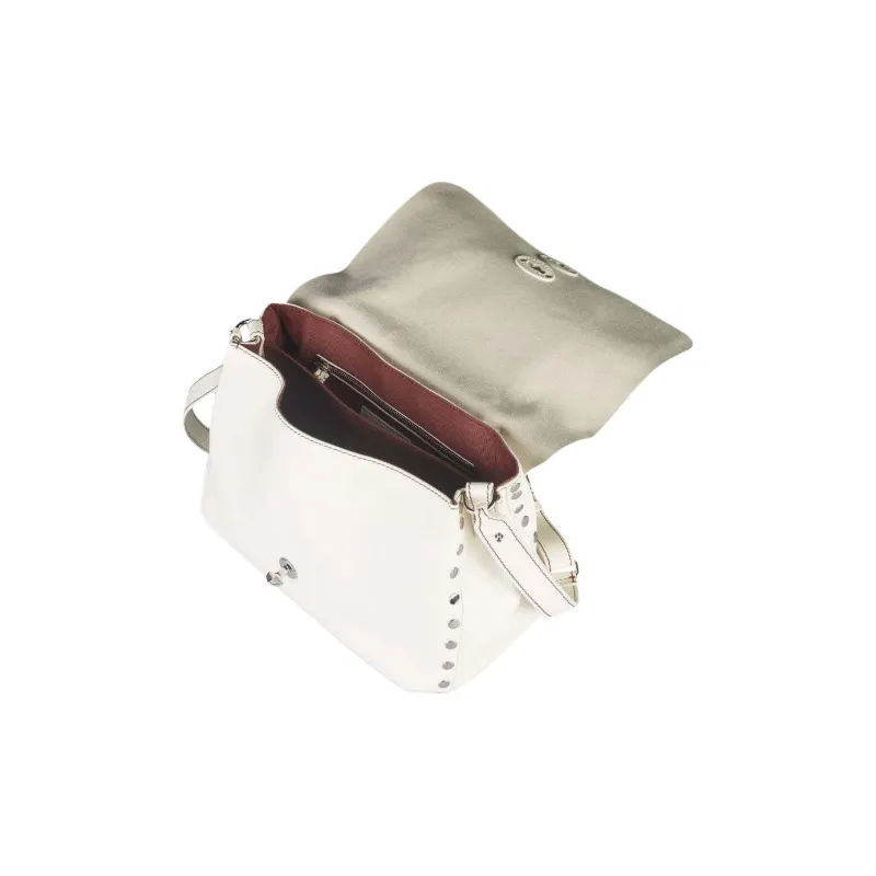 Zanellato Calfskin One Shoulder Handbag Women's White-3