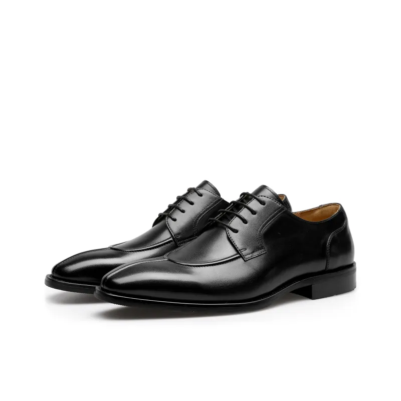 Desai Dress Shoes Men Low Top Black, Brown-1