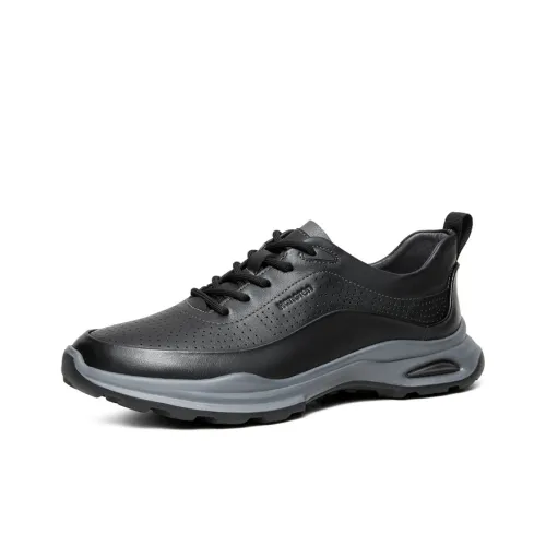 HANG TEN Men's Casual Shoes Men Low Top Black/White