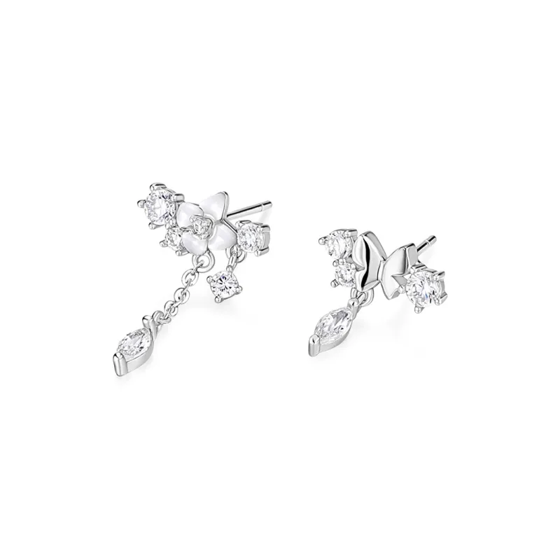 KADER 925 Sterling Silver Earrings Women's Silver Box-1