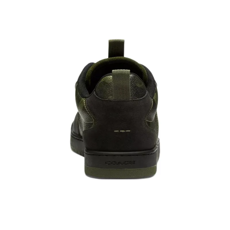 COACH C203 Low Top Skateboard Shoes Men's Green-4