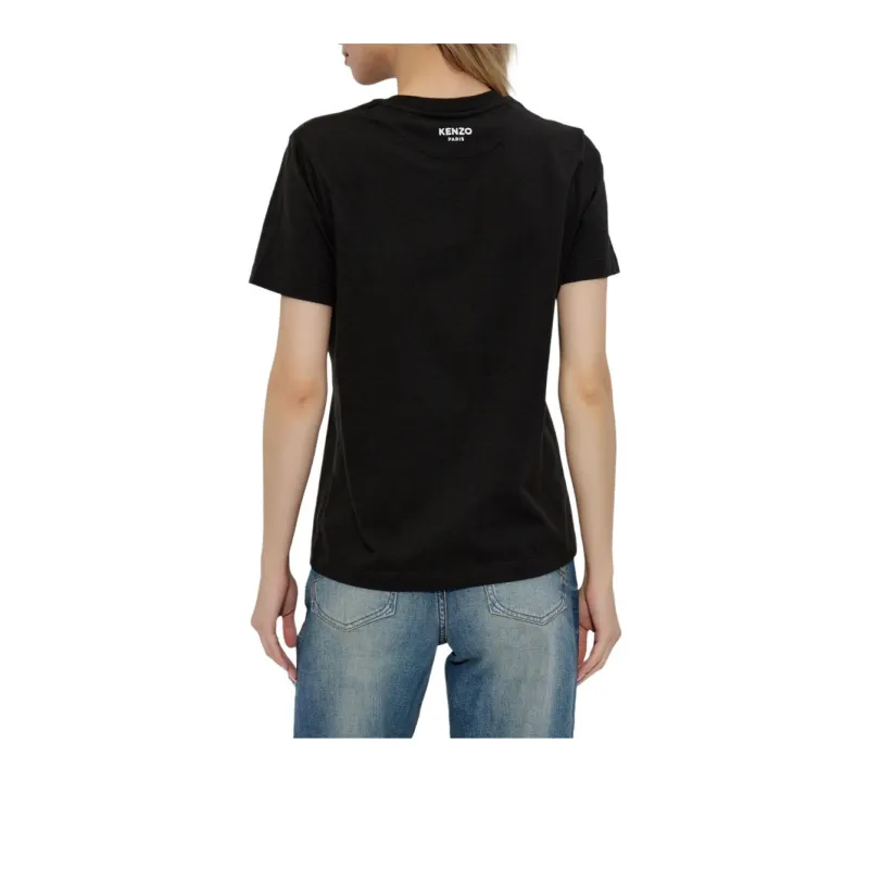 KENZO Boke Flower Embroidered Loose T Shirt-2