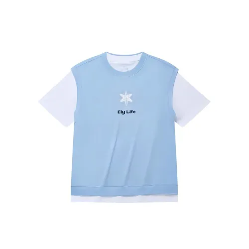 361° Life Collection T-Shirt Women's Monochrome Gray Blue