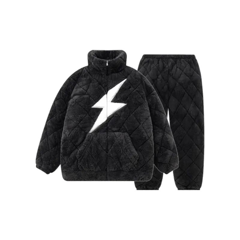 Maultiay Pajama Set Men's Black-0