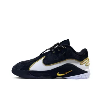 Nike LeBron 22 Anti Slip Wear Resistant Low Top Basketball Shoes Men's Black White