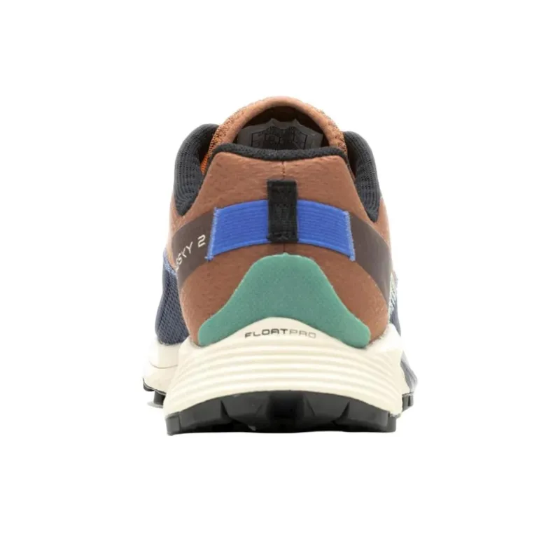 MERRELL MTL Long Sky 2 Anti-Slip Wear-Resistant Low-Top Casual Running Shoes Men's Brown Blue-5
