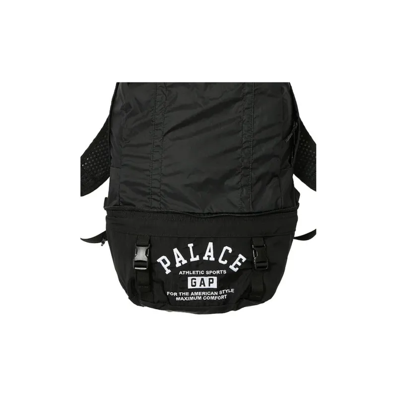 PALACE Gap Collaboration Nylon Backpack Regular Unisex Black-3