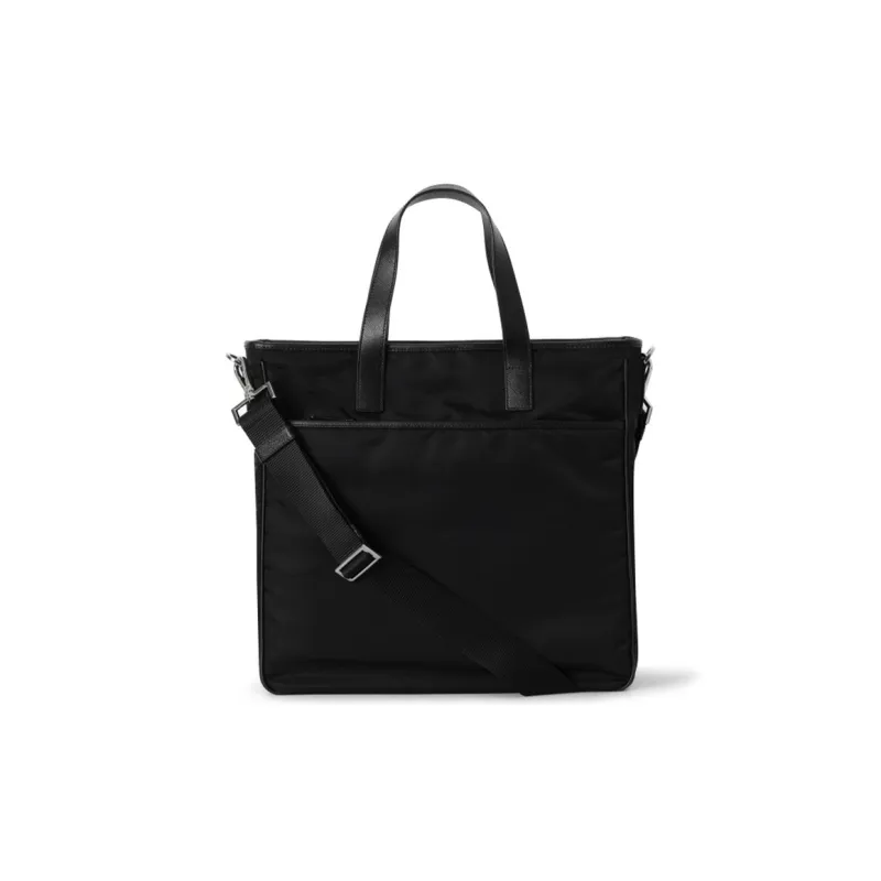 PRADA Nylon One Shoulder Handbag Men's Black-2
