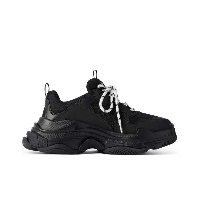 Balenciaga Triple S Tape Type Lace Up Sneakers Women's-1