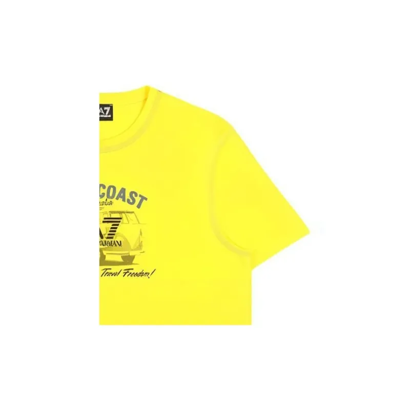 EMPORIO ARMANI T Shirt Men's Yellow-1