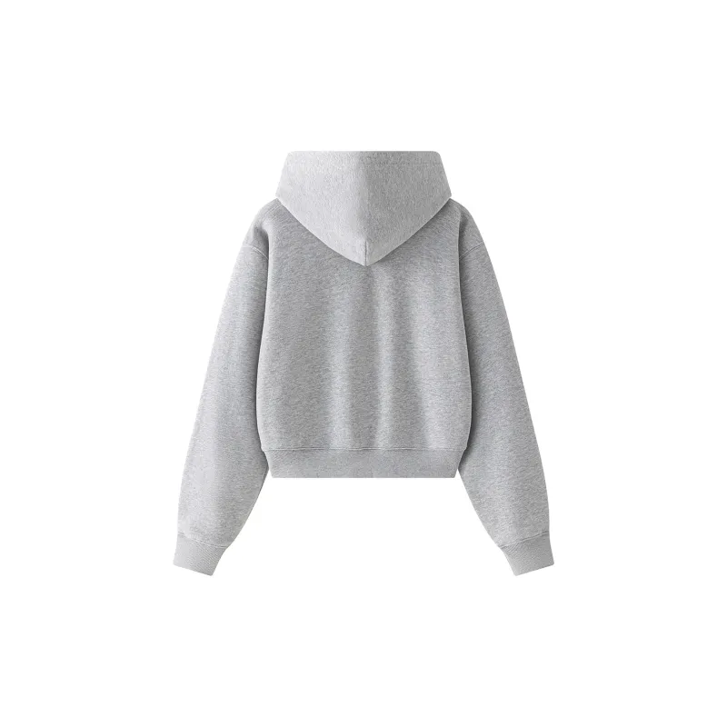 Heartboon Sweatshirt Women's Gray Black-6