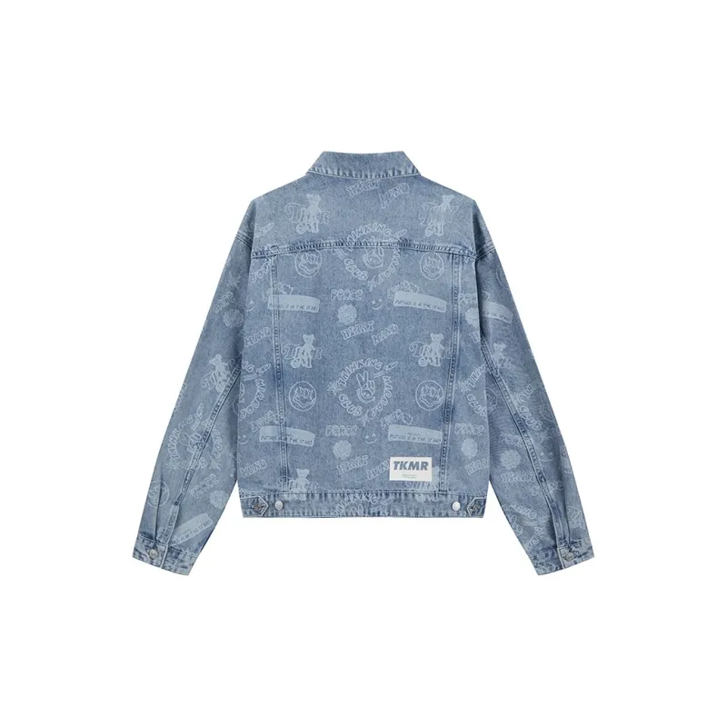 FUN SS23 Denim Jacket Unisex Blue-1