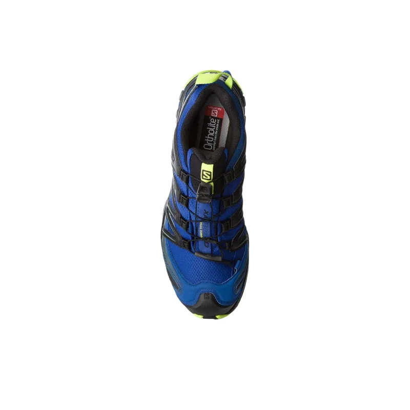 SALOMON XA PRO 3D Slip Resistant, Abrasion Resistant, Waterproof, And Breathable Low Top Outdoor Shoes Men's Blue Black-5