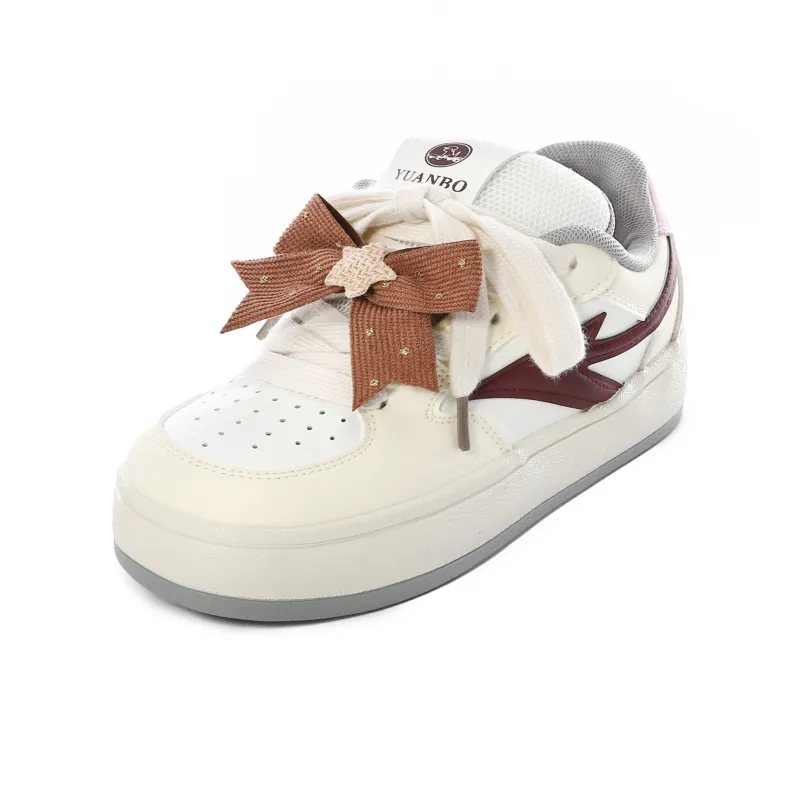 Lovely You Wear-resistant And Lightweight Low-Top Skateboard Shoes Women's-49