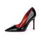 Fully Enclosed Black with Diamond Sole 10CM