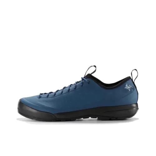 Arcteryx Anti-Slip Wear-Resistant Low-Top Hiking Shoes Men's Blue