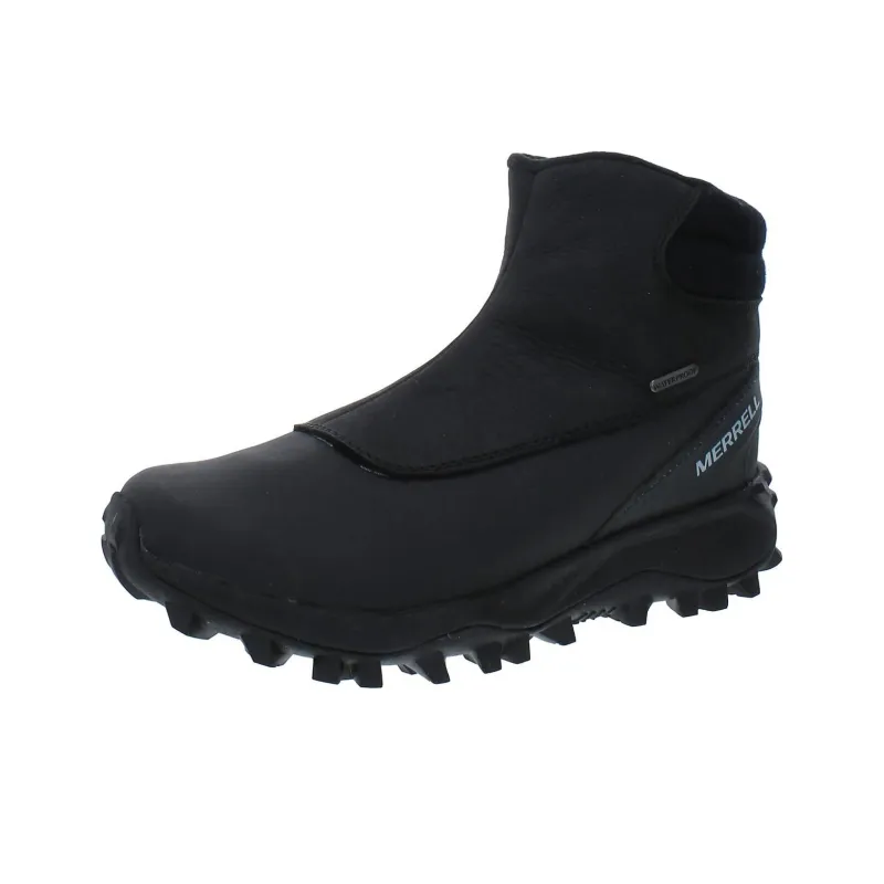 MERRELL Wear-Resistant Slip-Resistant Short Snow Boots Men's Black-1
