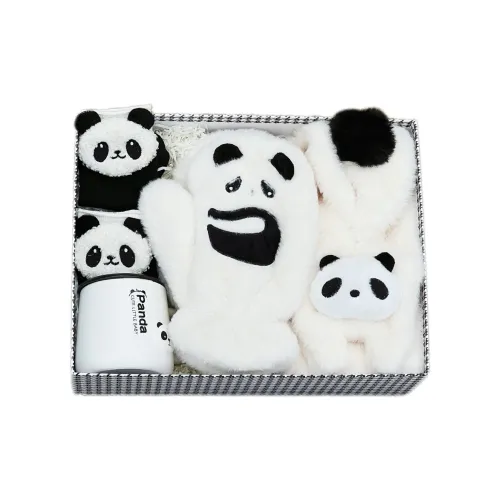 Beauty Of Flower Makeup Panda Cartoon Style Mug Antler Hoods & Plush Hats Plush Warmth