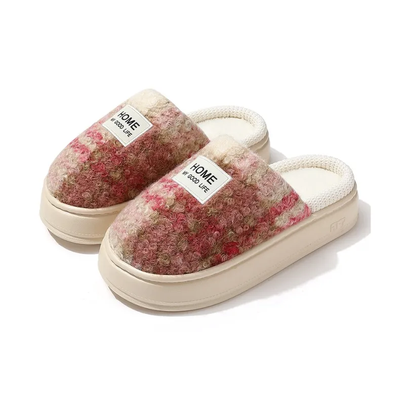 KUUJOO Fuzzy Slippers For Winter-6