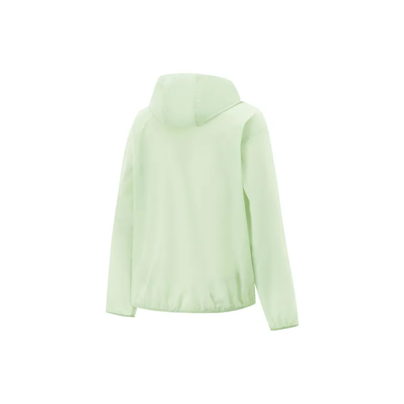 LiNing Trench Coat Women's Ice Fat Green-1