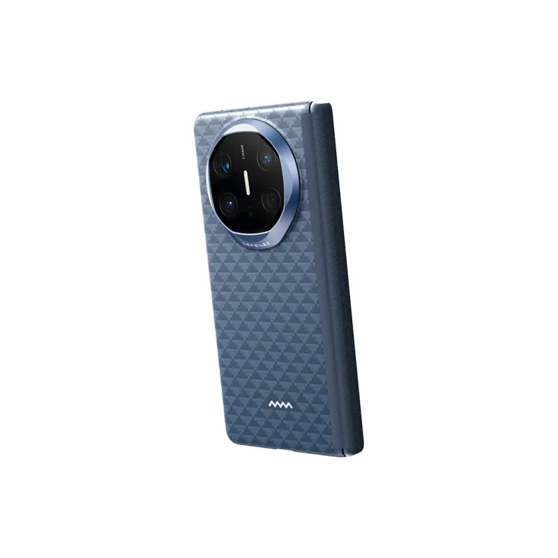 Defense Aramid Material Source Collection Center Axis Model Phone Case Compatibility Huawei Mate X6/Collectible-3