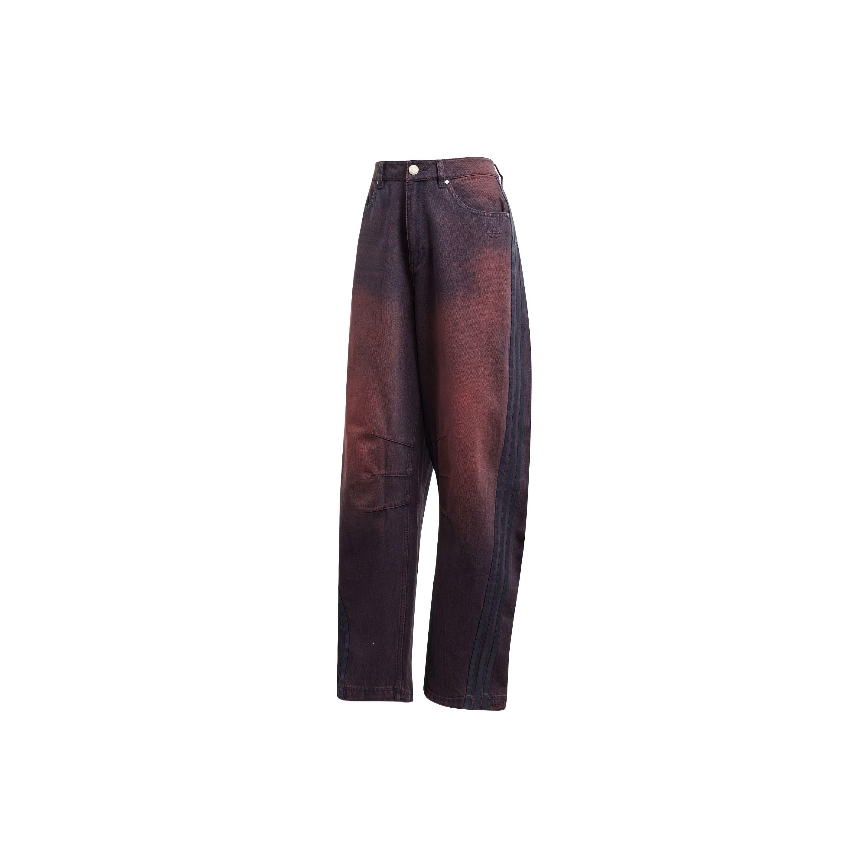 Adidas Originals Jeans Women's Black - POIZON