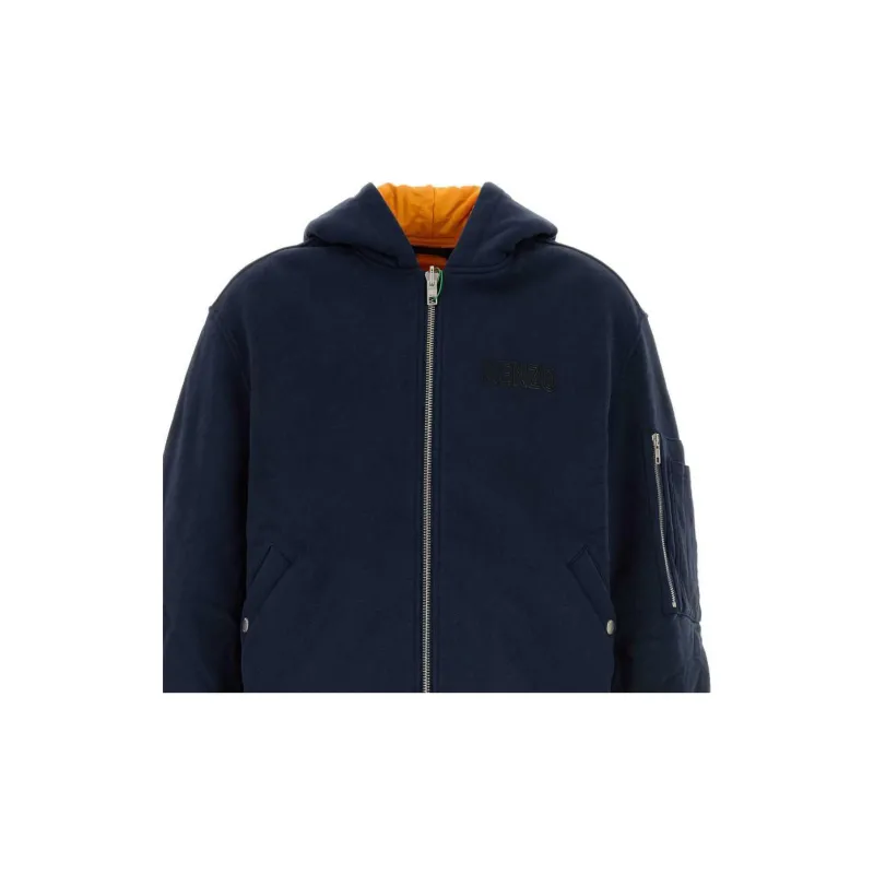 KENZO Archive 1970 Hooded Bomber Jacket-5