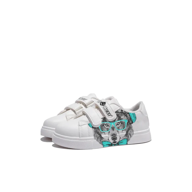TONYBEAR Low Top Kids' Skateboarding Shoes White Kids'-1