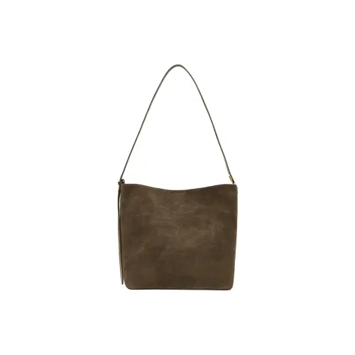 Staccato Cow Leather Hobo Chasing The Wind Shoulder Bag Tubas Women's Vintage Dark Coffee
