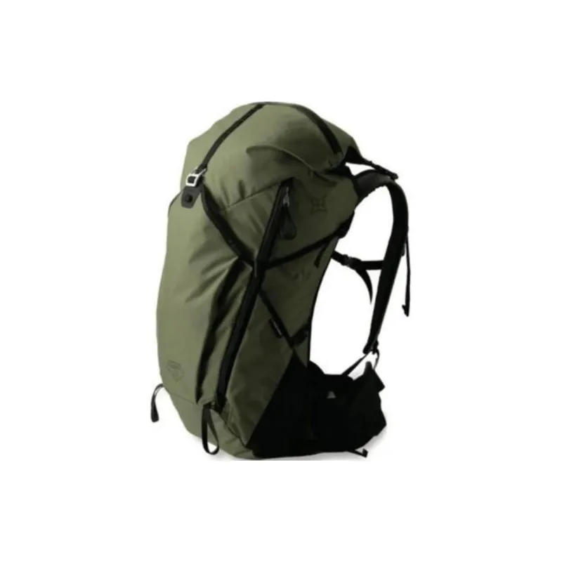PAAGO WORKS Nylon Outdoor Hiking Bag Backpack Unisex Moss Green-0
