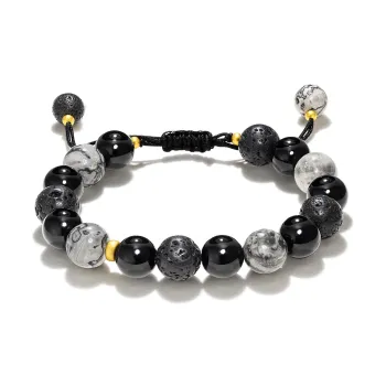 Jodie&Kevin Map Stone Bracelets Men's