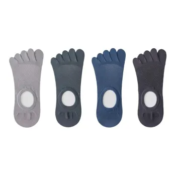 Thirteen day Season No Show Socks Men's 4 Pack