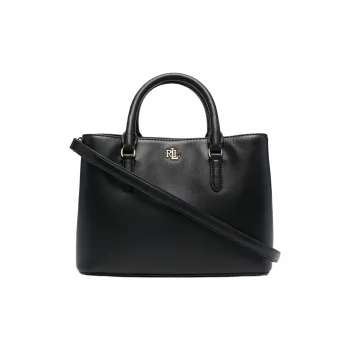 LAUREN RALPH LAUREN Logo Lettering Mary Medium Tote Bag