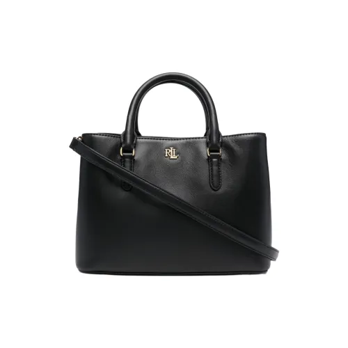LAUREN RALPH LAUREN Logo Lettering Mary Medium Tote Bag