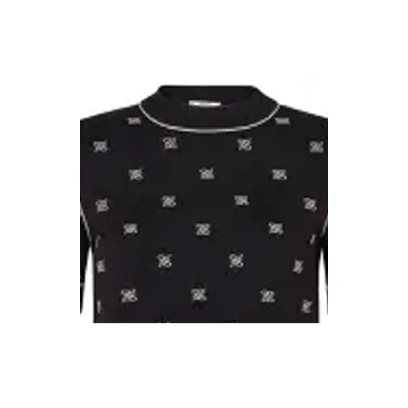 FENDI Slim Fit Knitwear Women's Black-5
