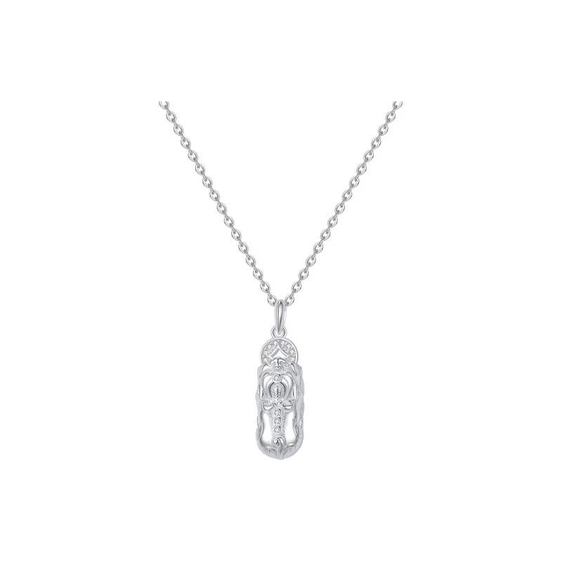 Heart Grass S925 Silver Necklaces Women's-0