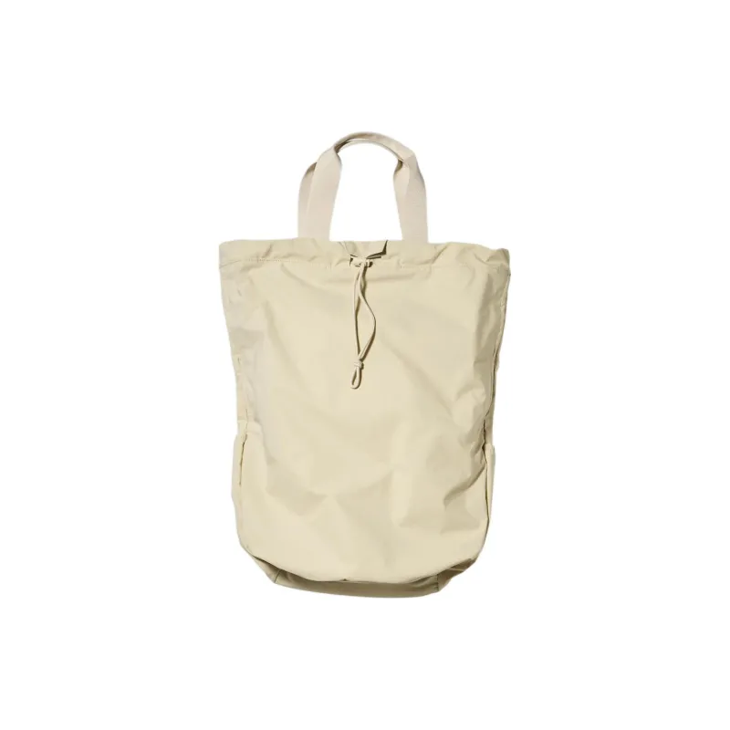 UNIQLO Polyester Backpack Regular Unisex Light Beige-1