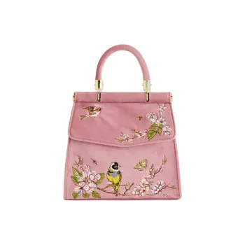 Fable Polyester Tote Bag, Shopping Bag, Shoulder Bag, Handbag Large Size Women's Birdsong And Floral Aroma
