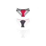 [3 Pack]Burgundy+Gray+White