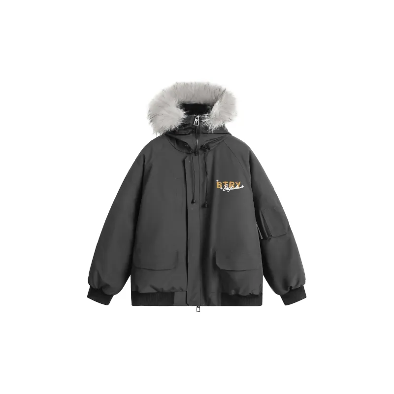 BTR Puffer Jackets Unisex-5
